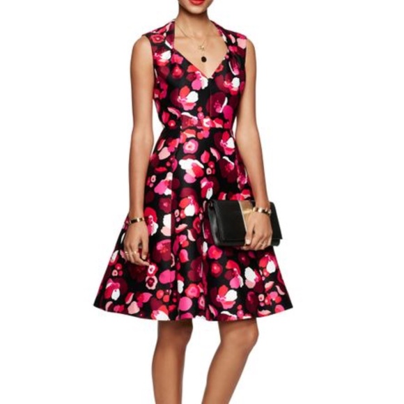 kate spade Dresses & Skirts - NWT Kate Spade Falling Florals V-Neck Dress